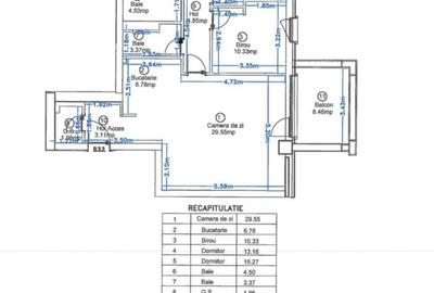 Apartament premium 4 camere  Complex Triana Pipera - 29