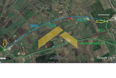 Teren extravilan vanzare pe DN7 langa Hanul de la Rascruce - 2