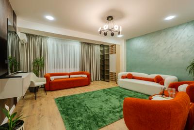 Apartament cu 3 camere semidecomandat în Pipera