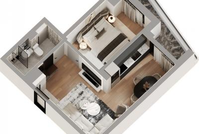 Garsonieră decomandată în Dacia