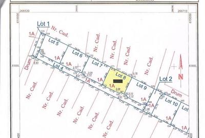 RECO teren intravilan de vanzare - Cihei , str Apateului - 1