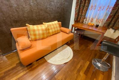 Apartament cu 2 camere semidecomandat, mobilat în Bună Ziua