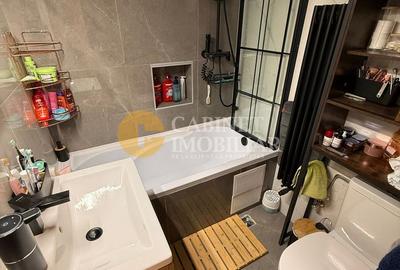 4 camere + 2 bai - mobilat & utilat -   79 mp - tip DUPLEX - 5