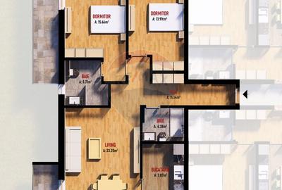Apartamente noi in Fundeni- Dobroesti - 33
