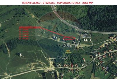 Teren de vanzare 1039 mp in Feleacu, – Panorama superba catre oras - 3
