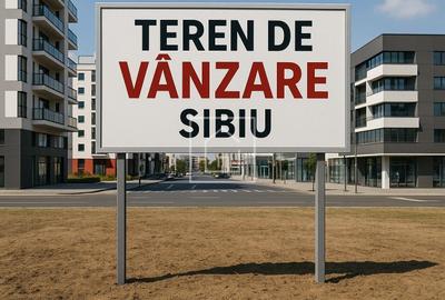 Teren industrial premium Zona Vest Sibiu 20547 mp POT 70% CUT2,4 - 2