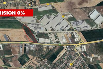 Autostrada A1 (Parc industrial, km 23) teren industrial 93000mp - 3