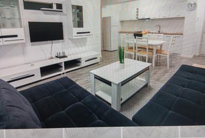 Apartament cu 2 camere semidecomandat, mobilat în Central