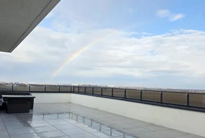 Penthouse 4 camere de inchiriat LUX | Darwin residence | Terasa 85mp - 19