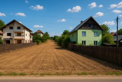 Teren 1000 mp, intravilan, deschidere 25 ml - stradal - Stafanesti - 3