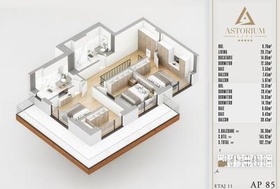 Apartament 5 Camere Duplex cu Finisaje de Lux | Rezidențial | Comision 0% - 5