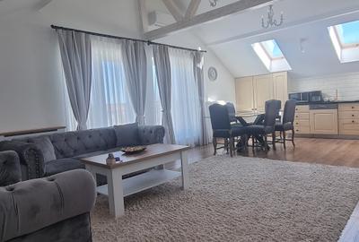 Apartament lux 3 camere, 103mp. in vila  P+1+M ,utilat mobilat +curte cca 100mp! - 3