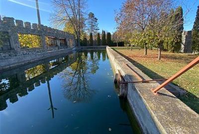 CLADIRI + 1 HA TEREN DE VANZARE PENTRU DEZVOLTARE BUSSINES - CAZARI, AGREMENT, A - 1