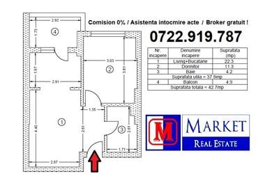Apartament 2 camere (tip studio) - Metrou Berceni - 6