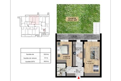 Ap 2 camere bloc 2026, 2 lifturi, INCALZIRE IN PARDOSEALA, PROMOTIE LUNA APRILIE - 9