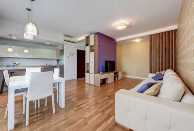 Apartament cu 3 camere decomandat, mobilat în Băneasa