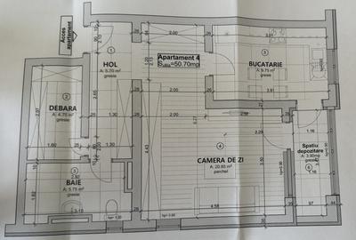 Apartament spatios, decomandat, 51 mp, parter - Chisoda - 10