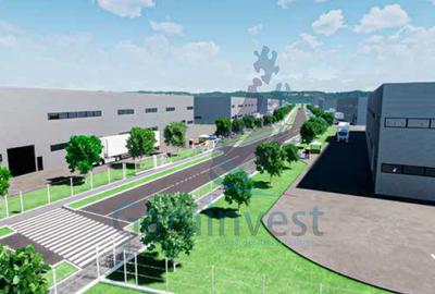 Teren cu proiect parc industrial, de vanzare Bihor, Romania - 1