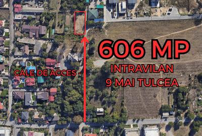 Teren intravilan de vânzare – 606 mp – Zona 9 Mai, Tulcea - 1
