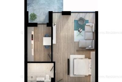 Garsonieră nedecomandată în Nord