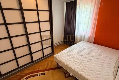 Apartament cu 2 camere semidecomandat, mobilat în Central