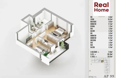 4 Camere DUPLEX Premium Izolatie Fonica Pallady STB 8 Min Predare 2025 - 8