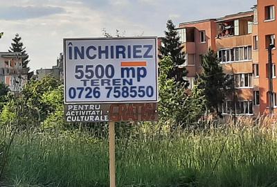 De inchiriat teren langa City Mall , GRATIS- ptr activitati culturale - 1