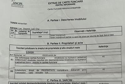 Teren cu toate utilitatile 584 mp, Dezmir zona str Criseni - 7