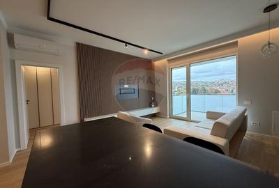 Penthouse confort lux pe 2 nivele, 2 terase panoramice, 4 cam 120mp. - 1