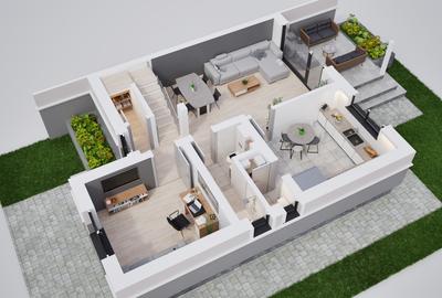 Vilă tip duplex – ideală pentru familie - 12