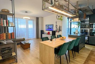 Apartament cu 3 camere semidecomandat, mobilat în Dămăroaia