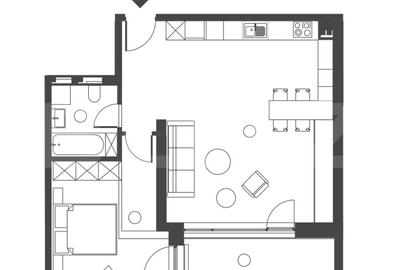 Comision 0 ! Somesului 15, Apartament 2 camere, Semicentral, 57 mp - 2