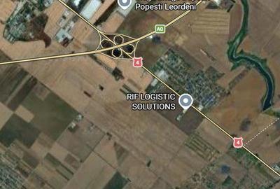 Teren intravilan 6ha cu deschidere 82ml la DN4, apropiere A0 - 2