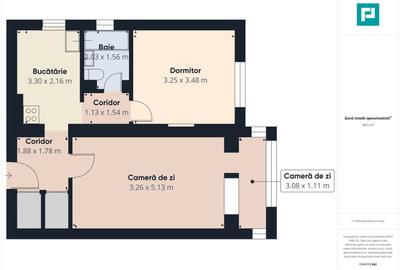 Apartament 2 camere, decomandat în Gradiște, Arad - 13