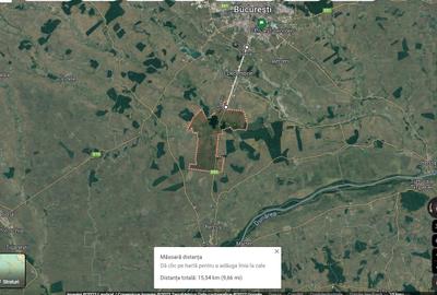 Teren de vanzare Calugareni Judetul Giurgiu - 2