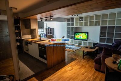 Apartament cu 2 camere semidecomandat, mobilat în Băneasa