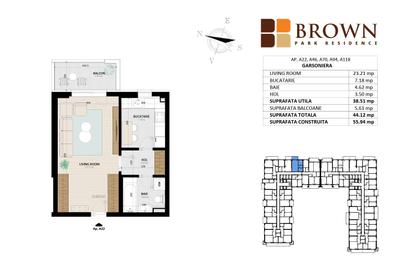 Garsoniera finisata modern, imobil stradal Bd. Metalurgiei, Comision 0% - 4