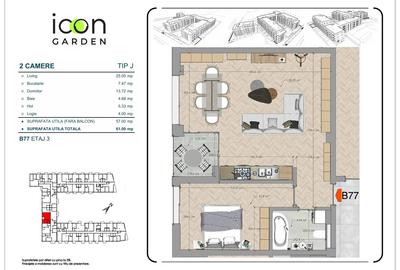 Apartament 2 camere în Moșilor, ansamblu nou, finalizat. - 6