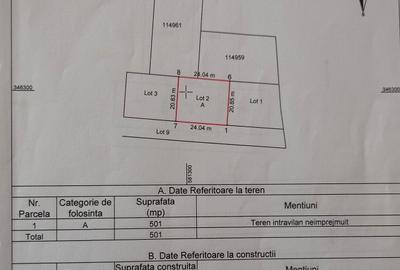 Vanzare teren intravilan cu utilități in Corbeanca zona cu case construite - 4
