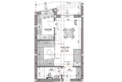 Garsoniera decomandata cu aer conditionat și jaluzele electrice - 5