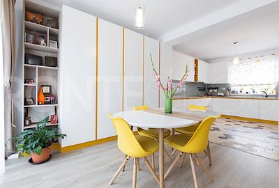 Casa pasiva cu pompa de caldura Sol-apa, 4 camere, mobilata si utilata, sector 5 - 1