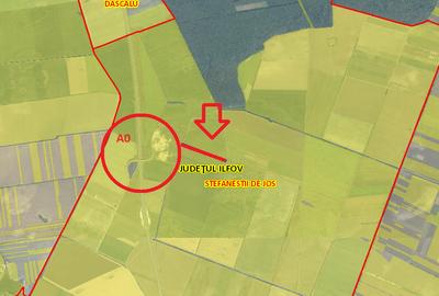 Teren Stefanestii de Jos- Autortrada A0