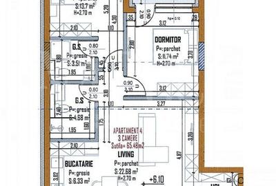Apartament 3 camere de vanzare in Intre Lacuri, Cluj Napoca - 1