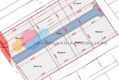 Teren Intravilan de duplex 860mp Chinteni - 1