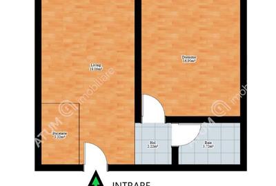 Apartament 2 camere decomandate etaj intermediar 2 Ipas Sibiu - 6