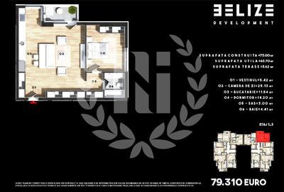 APARTAMENT 2 CAMERE BLOC NOU CERNICA - 2