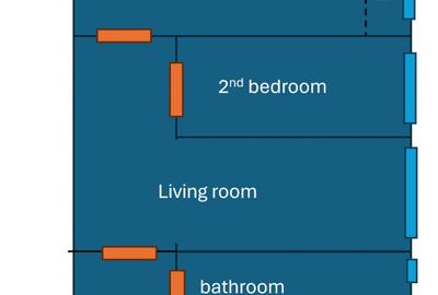 Investitie ideala-Apartament cu 3 camere mobilat si utilat-zona Cetatii - 6