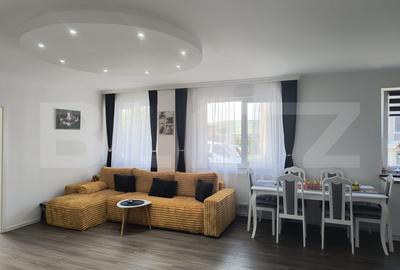 Apartament cu 3 camere semidecomandat, mobilat în Florești