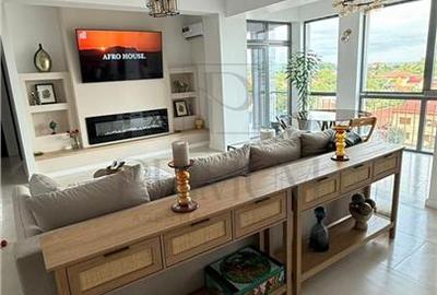 Apartament cu 2 camere semidecomandat, mobilat în Dorobanților