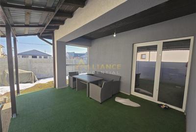 CASA INDIVIDUALĂ - COMUNA BERCENI - MOBILAT UTILAT - CARTIERUL NOU - 135.00 - 14
